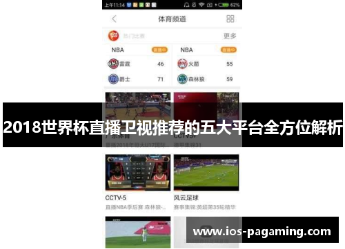 2018世界杯直播卫视推荐的五大平台全方位解析 2018世界杯直播卫视推荐的五大平台全方位解析